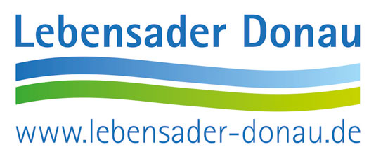 Lebensader Donau Logo